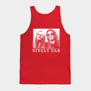 Steely Dan \/\/ Retro Style Faded Design Tank Top